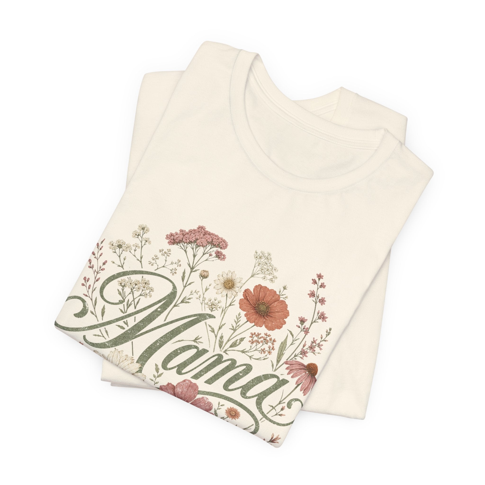 Vintage Floral Mama Shirt | Gift for Mom, Trendy Mom Shirt, Botanical Mom Top