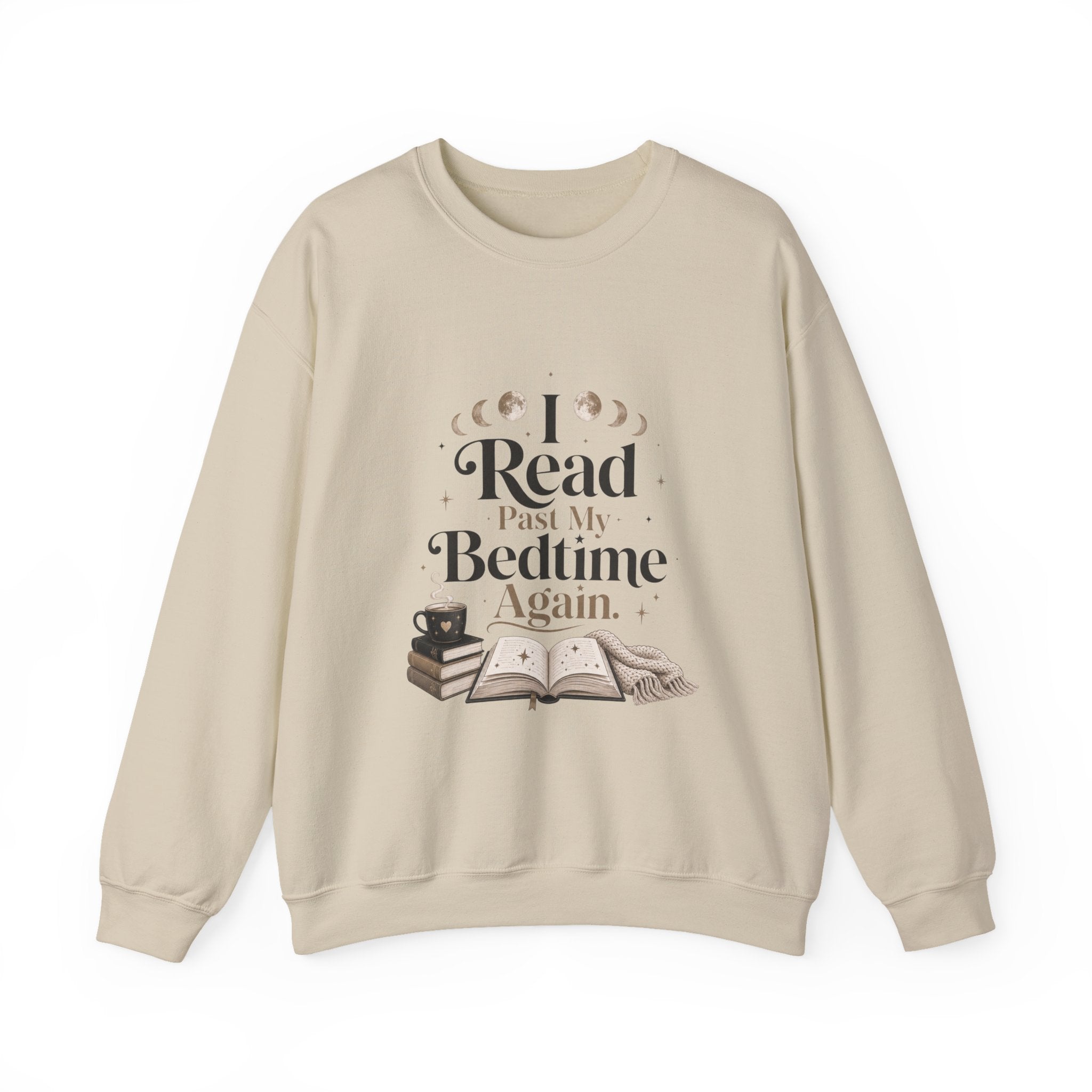 I Read Past My Bedtime Sweatshirt | Cozy Booktok Sweatshirt