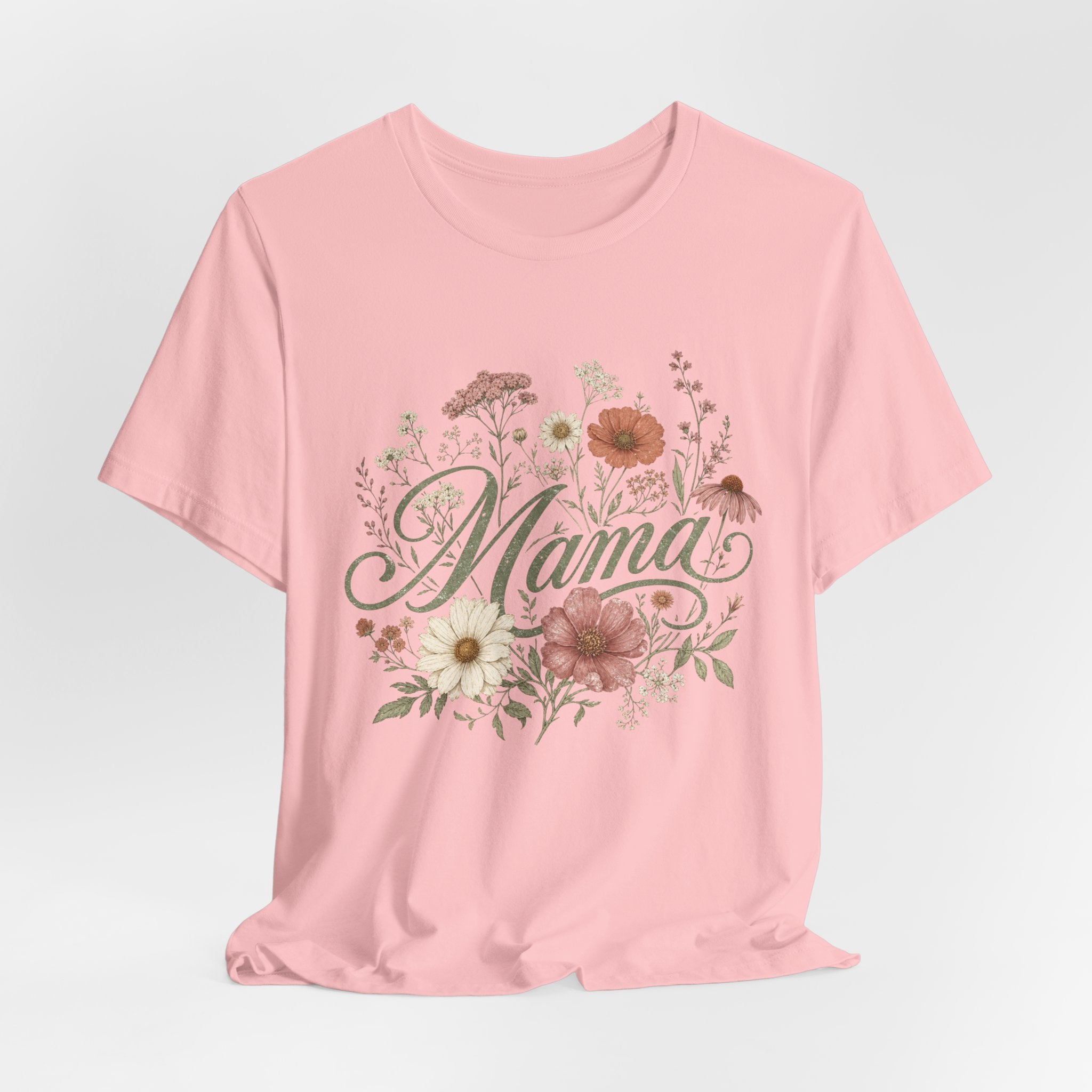 Vintage Floral Mama Shirt | Gift for Mom, Trendy Mom Shirt, Botanical Mom Top