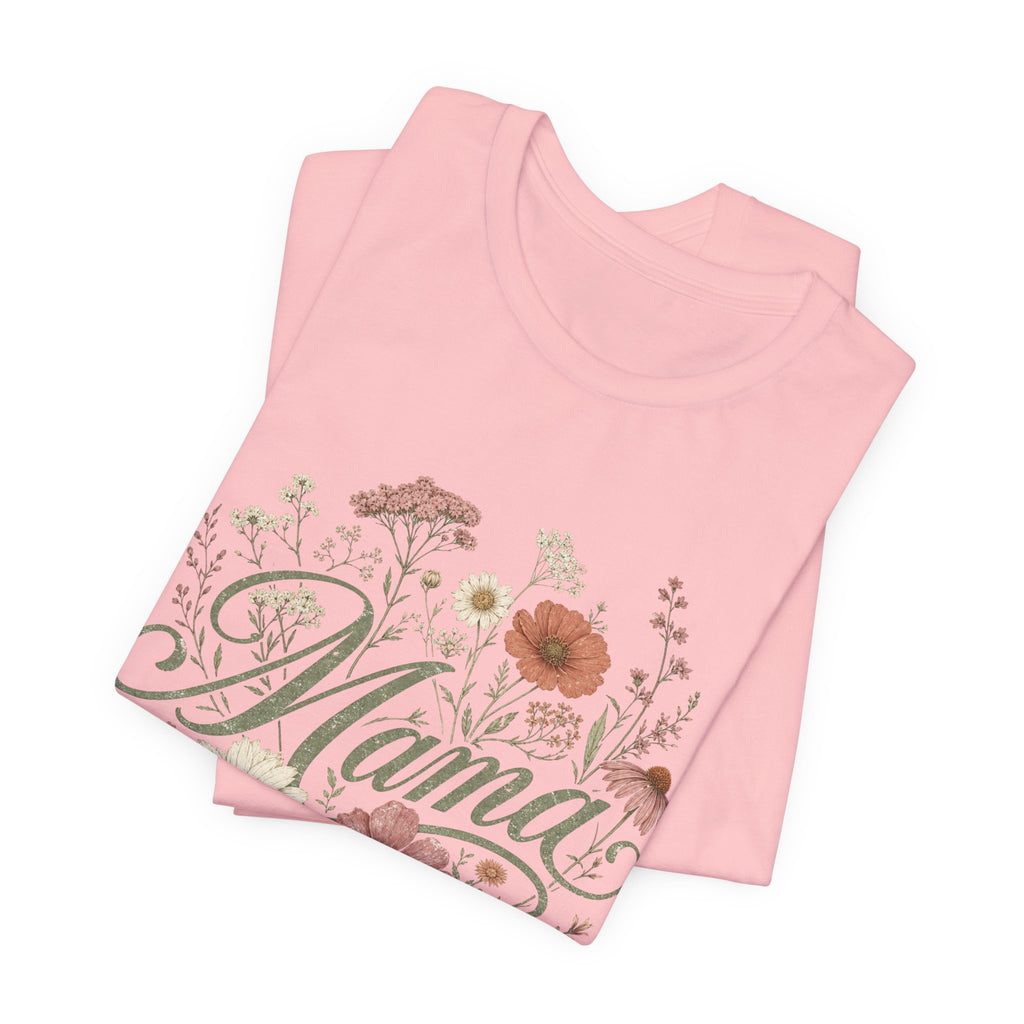 Vintage Floral Mama Shirt | Gift for Mom, Trendy Mom Shirt, Botanical Mom Top