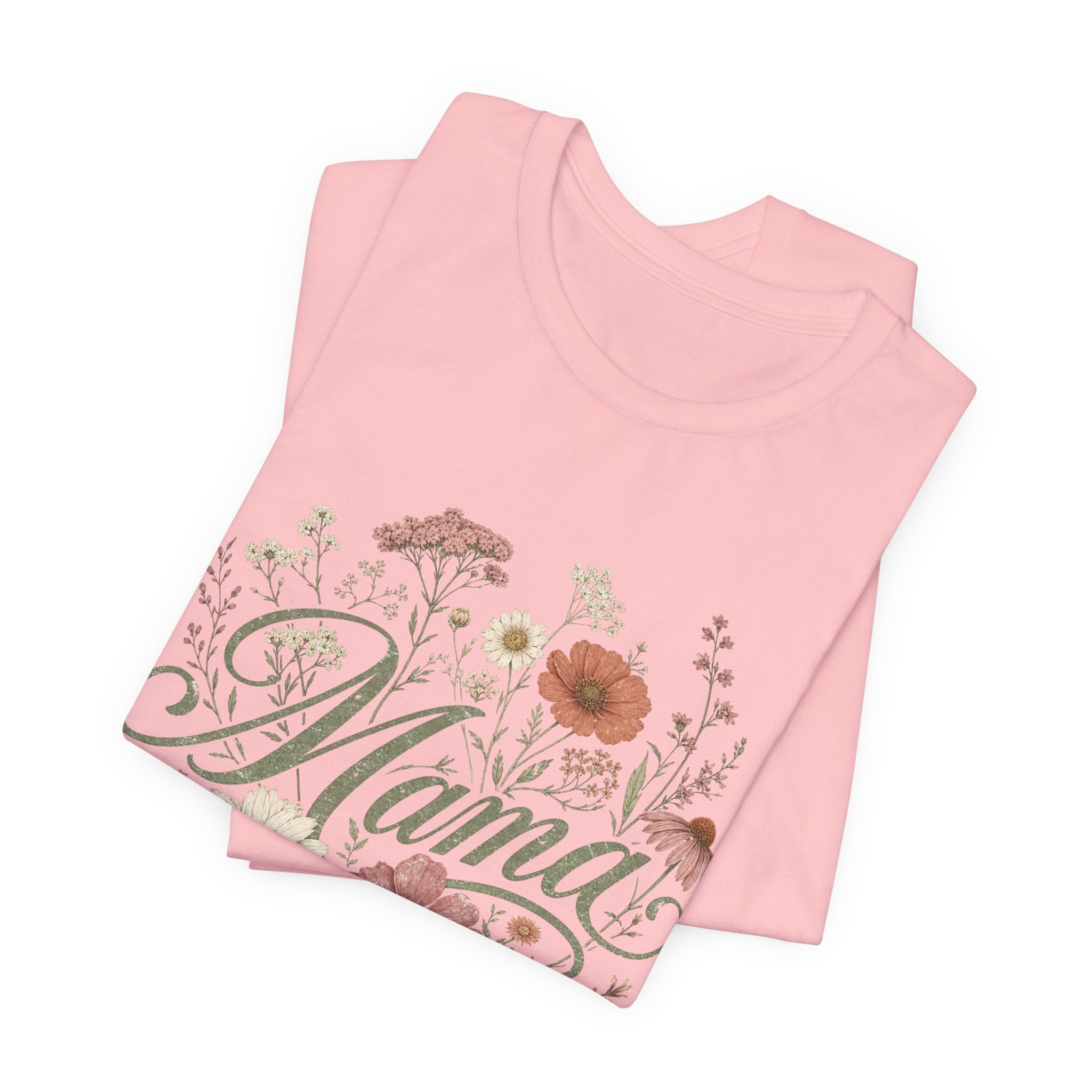 Vintage Floral Mama Shirt | Gift for Mom, Trendy Mom Shirt, Botanical Mom Top