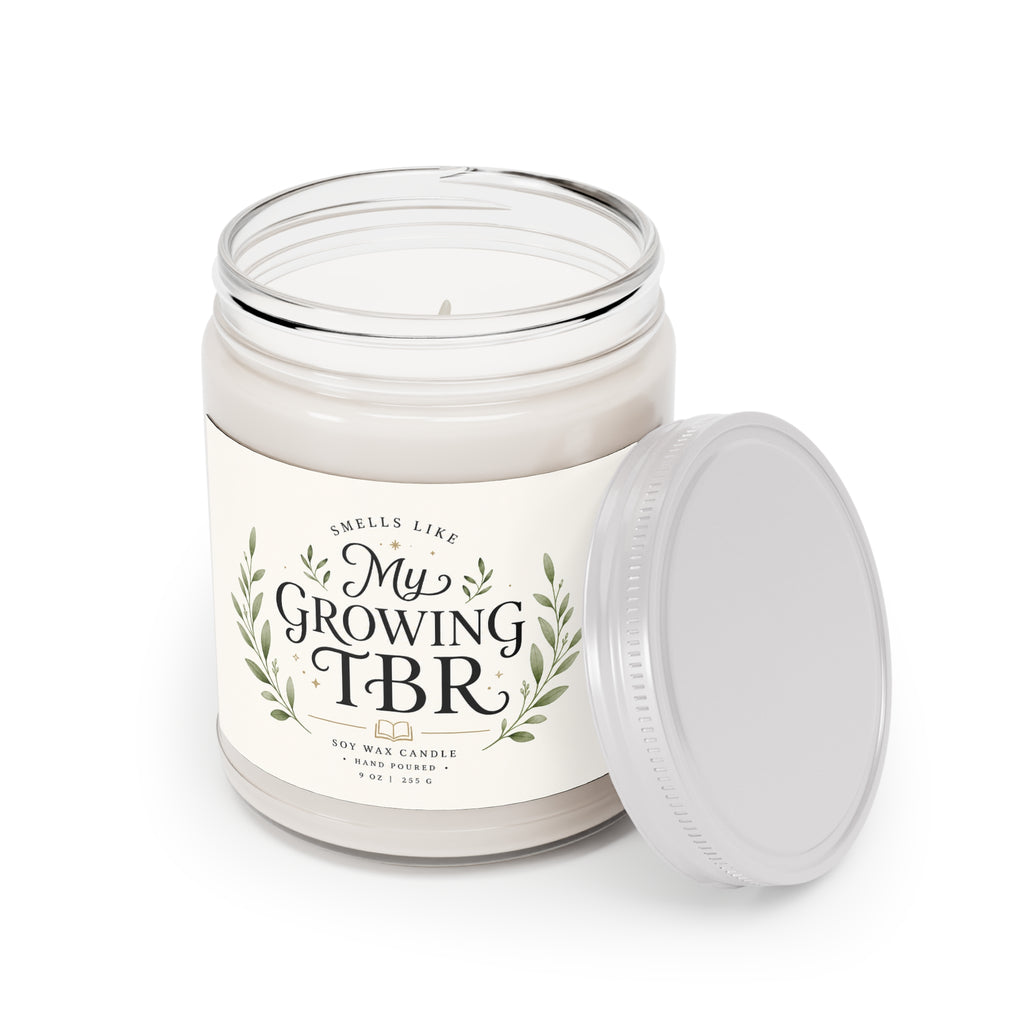 My Growing TBR Candle, 9oz Soy Jar | BookTok Gift