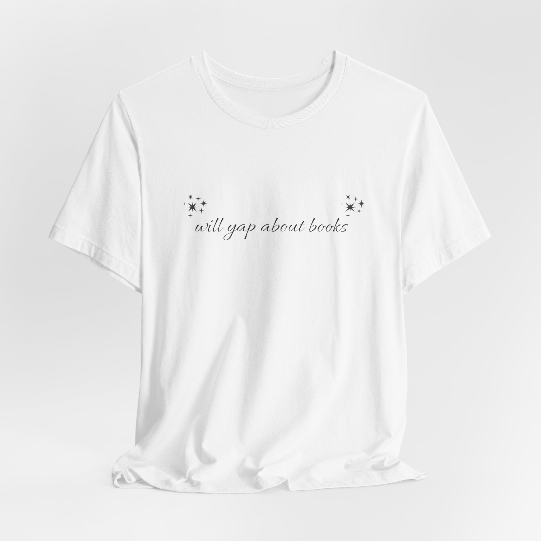 Will yap about books T-Shirt | Bookish Reading Tee