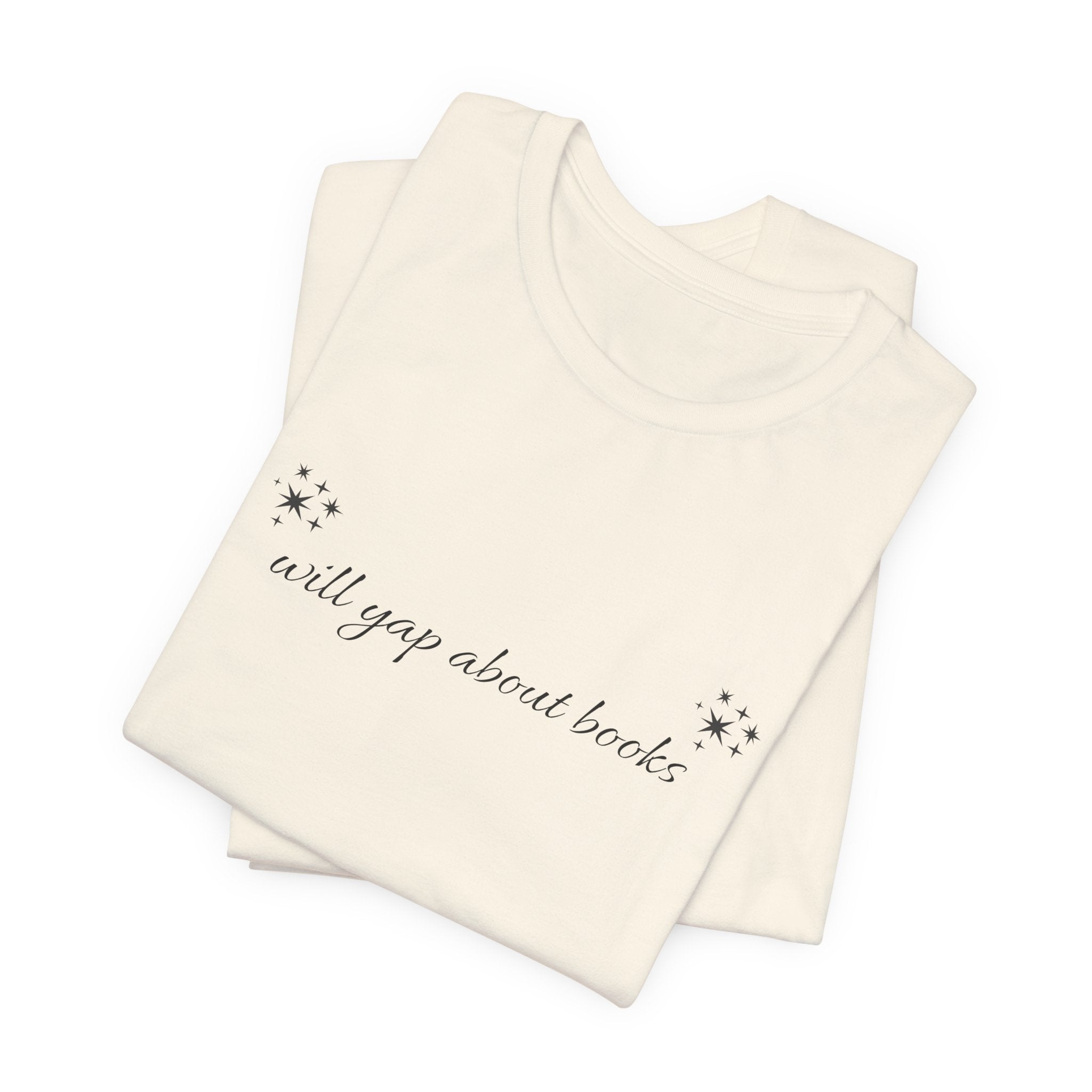 Will yap about books T-Shirt | Bookish Reading Tee