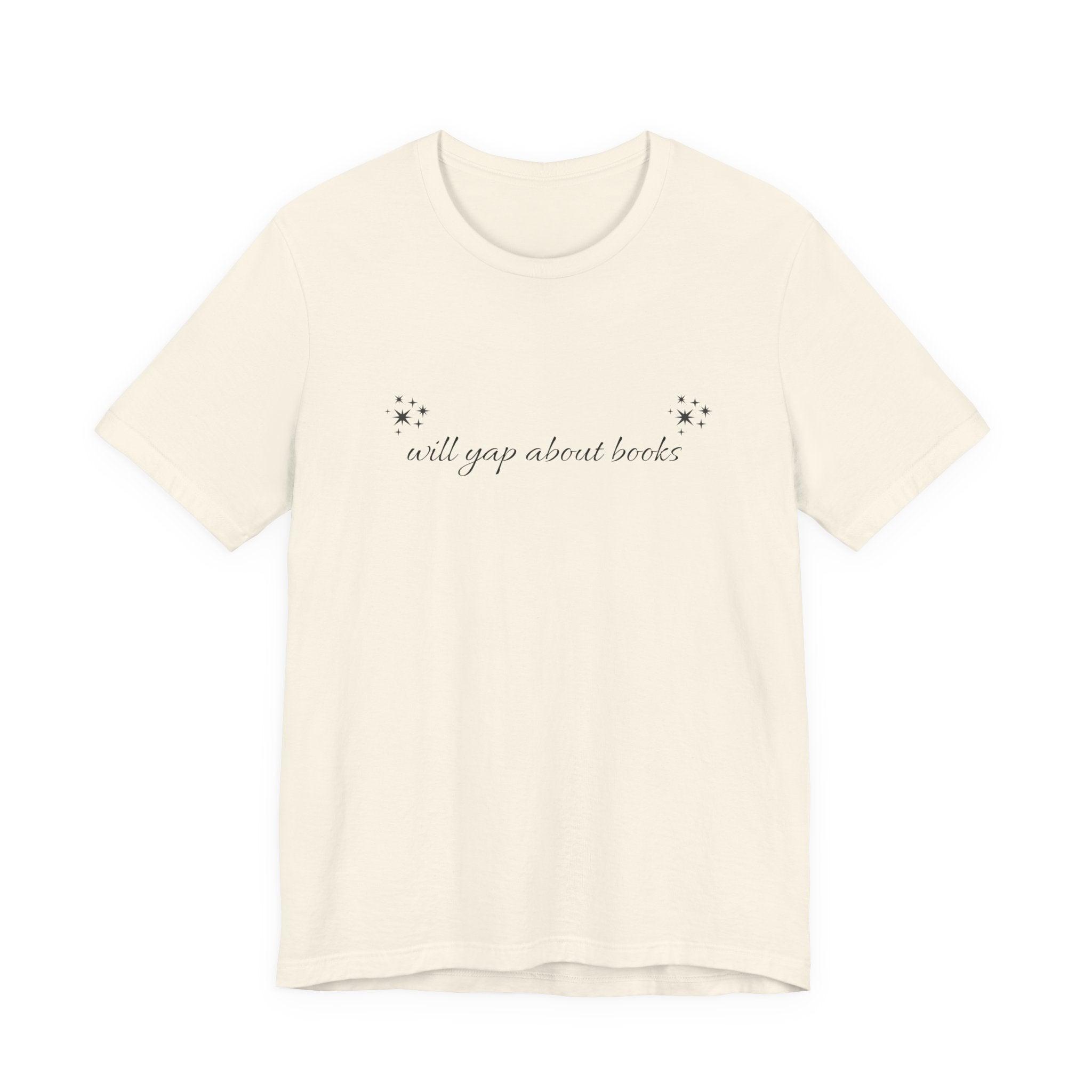 Will yap about books T-Shirt | Bookish Reading Tee