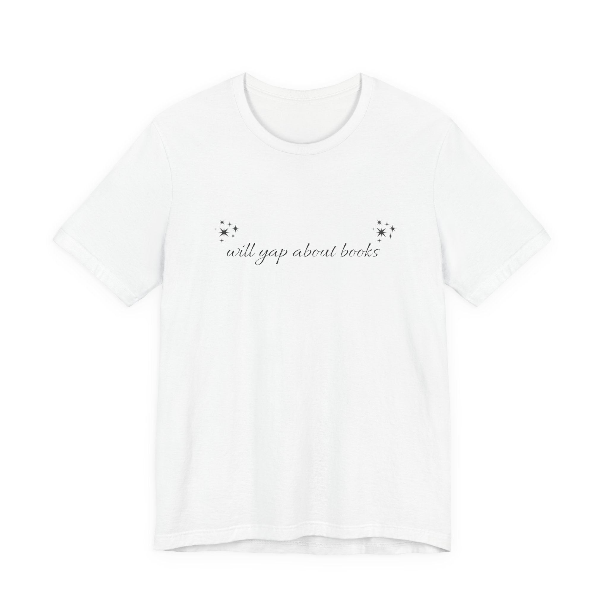 Will yap about books T-Shirt | Bookish Reading Tee
