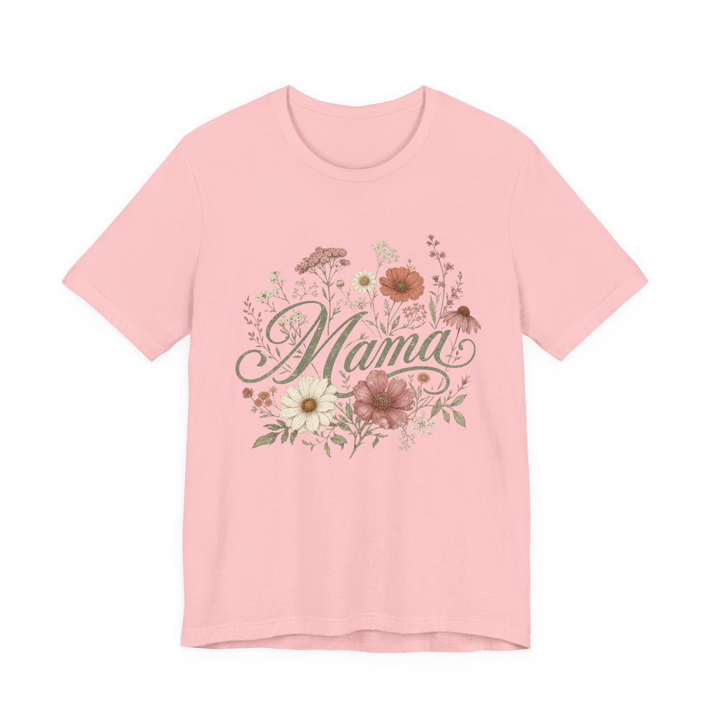 Vintage Floral Mama Shirt | Gift for Mom, Trendy Mom Shirt, Botanical Mom Top