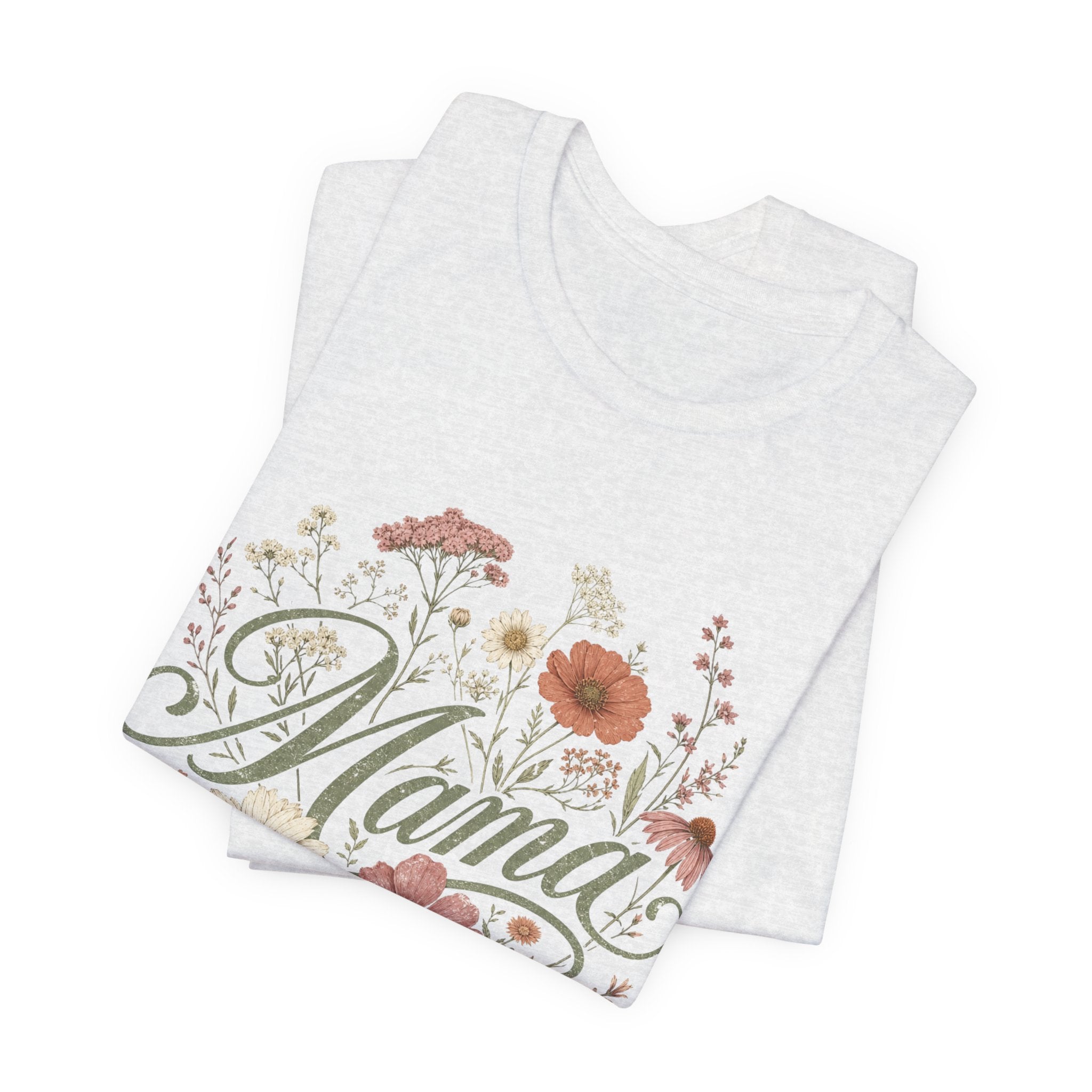 Vintage Floral Mama Shirt | Gift for Mom, Trendy Mom Shirt, Botanical Mom Top