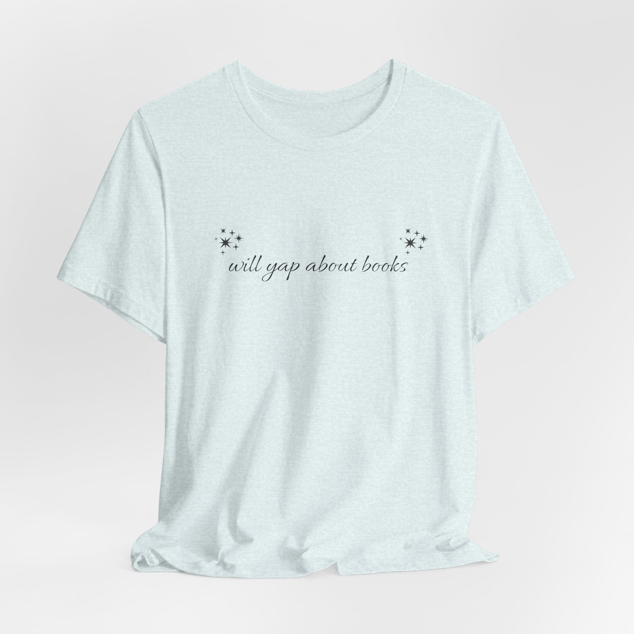 Will yap about books T-Shirt | Bookish Reading Tee