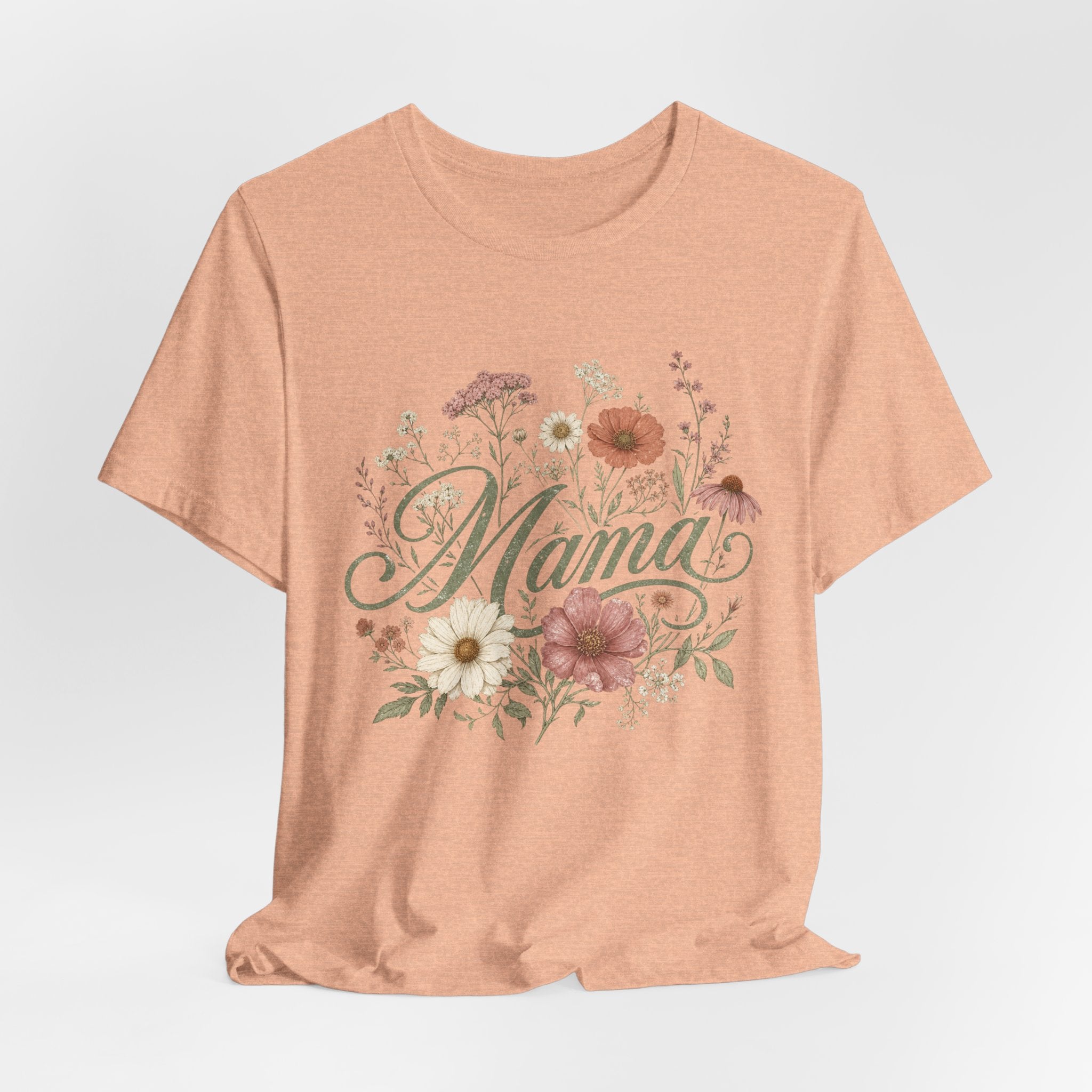 Vintage Floral Mama Shirt | Gift for Mom, Trendy Mom Shirt, Botanical Mom Top