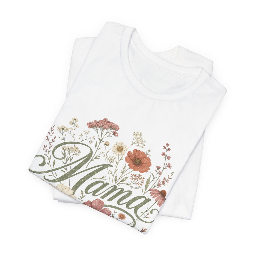 Vintage Floral Mama Shirt | Gift for Mom, Trendy Mom Shirt, Botanical Mom Top
