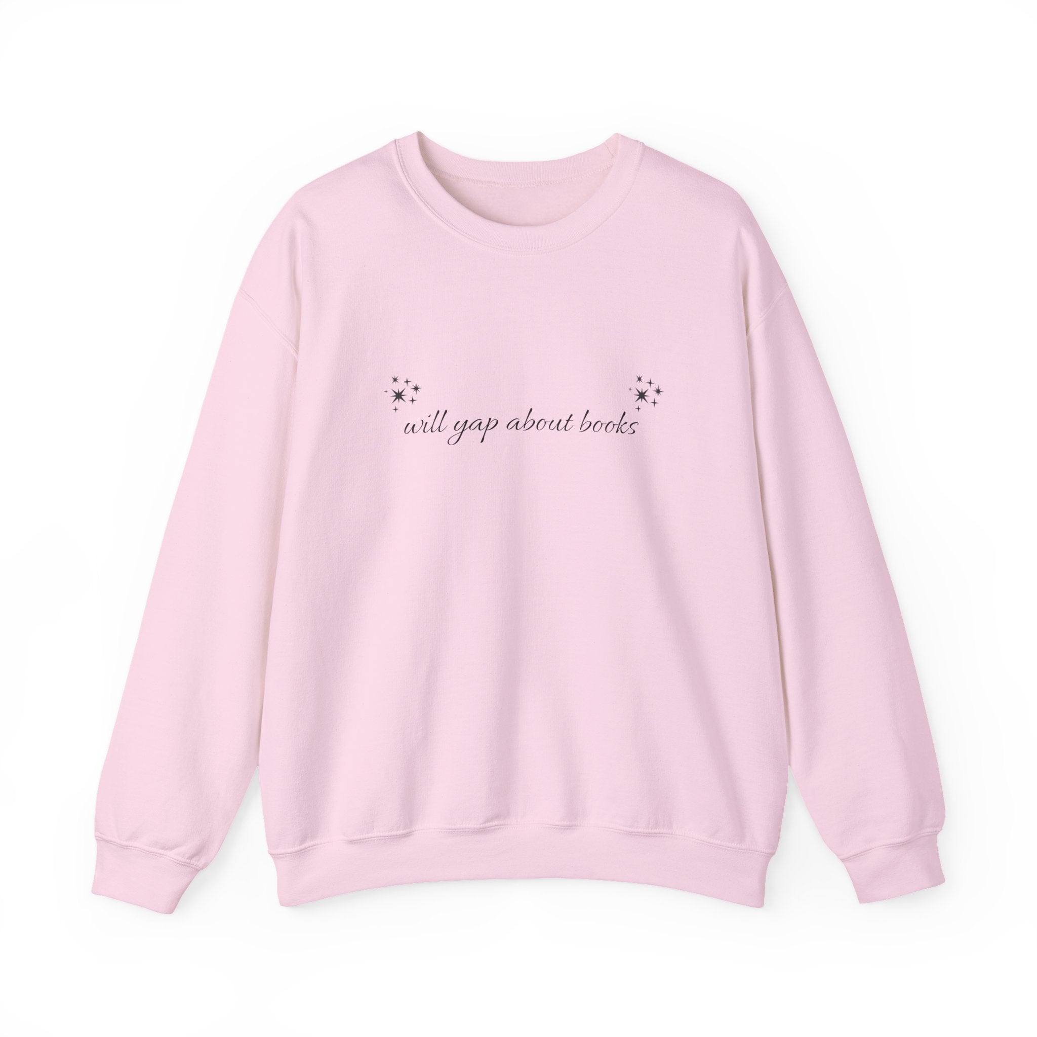 Will yap about books Sweatshirt | Booklover, Cozy Reading, Gift