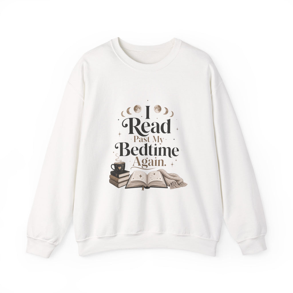 I Read Past My Bedtime Sweatshirt | Cozy Booktok Sweatshirt