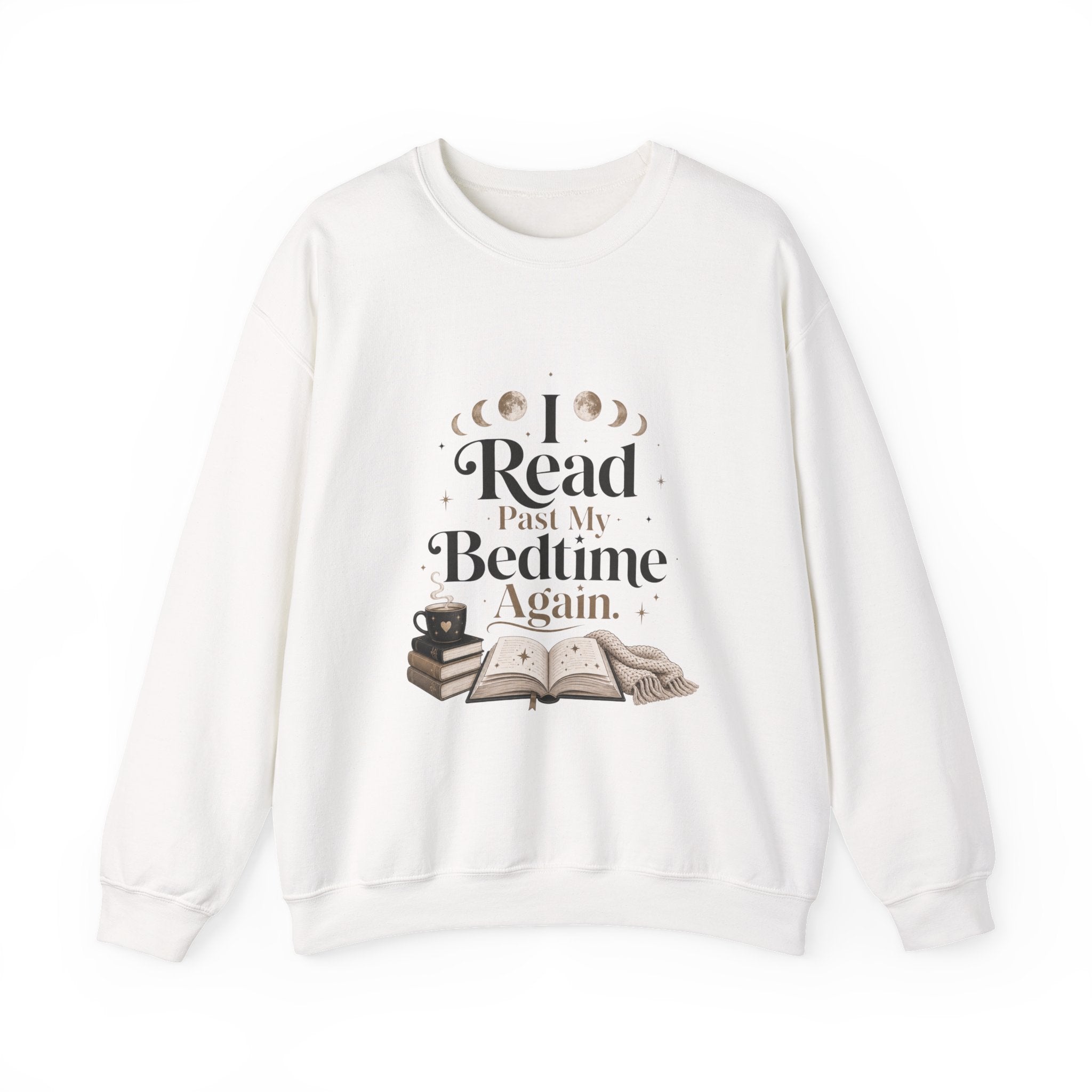 I Read Past My Bedtime Sweatshirt | Cozy Booktok Sweatshirt