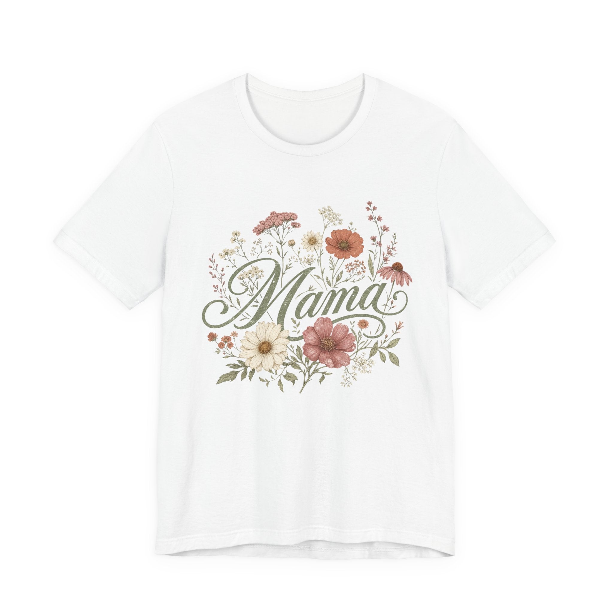 Vintage Floral Mama Shirt | Gift for Mom, Trendy Mom Shirt, Botanical Mom Top
