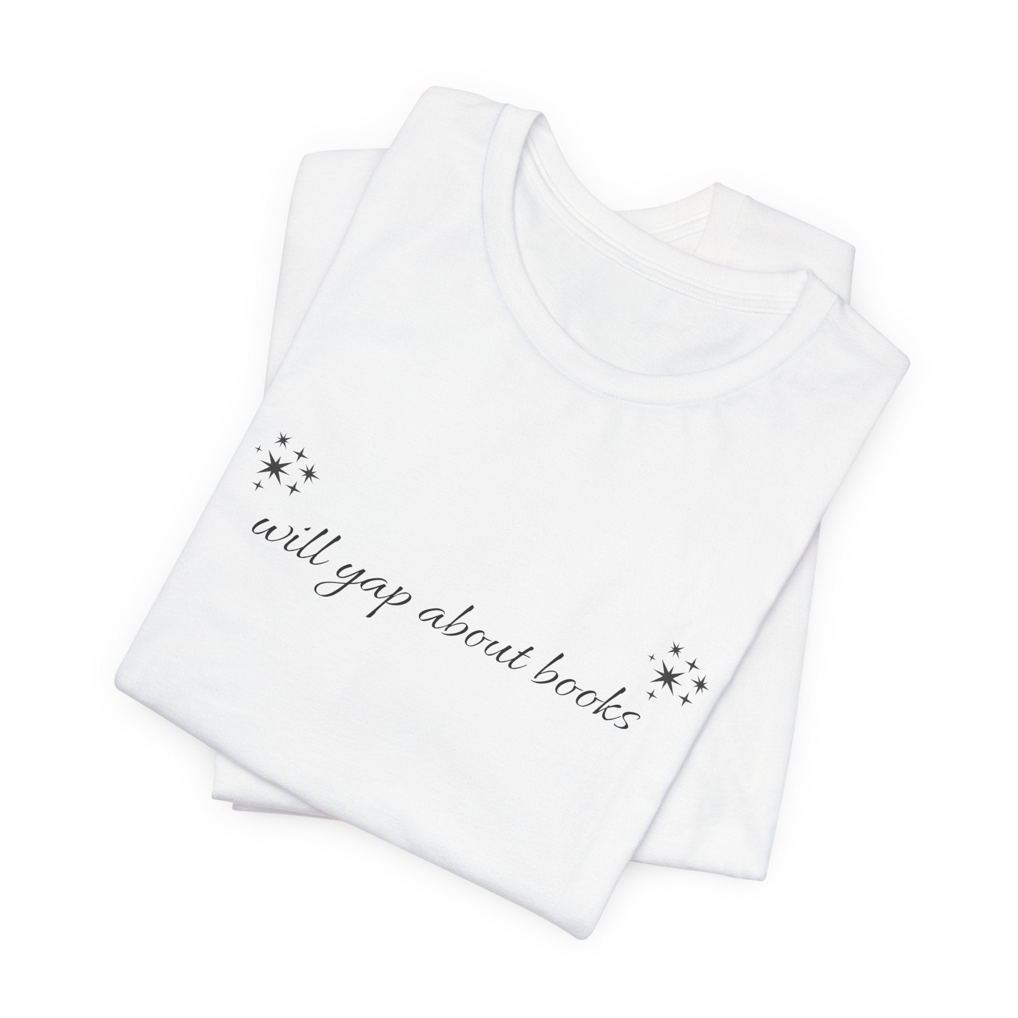 Will yap about books T-Shirt | Bookish Reading Tee