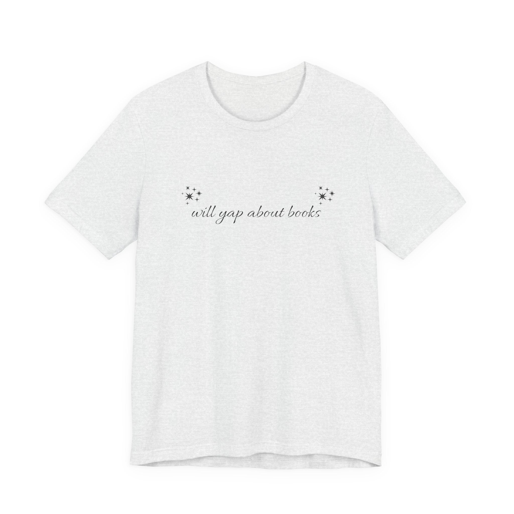 Will yap about books T-Shirt | Bookish Reading Tee