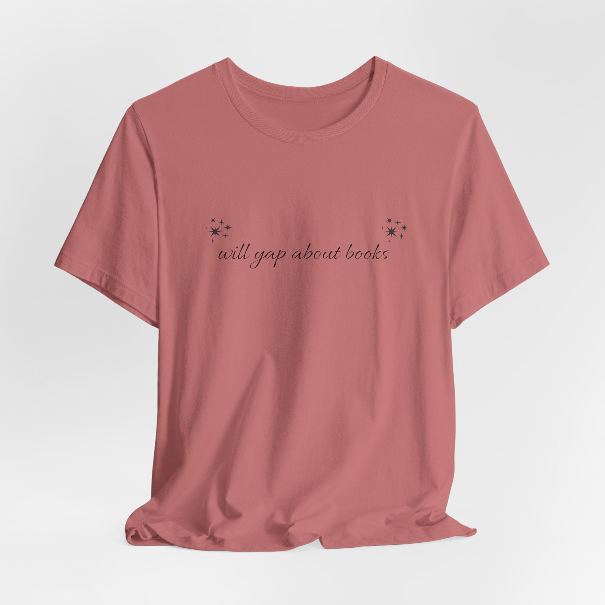Will yap about books T-Shirt | Bookish Reading Tee