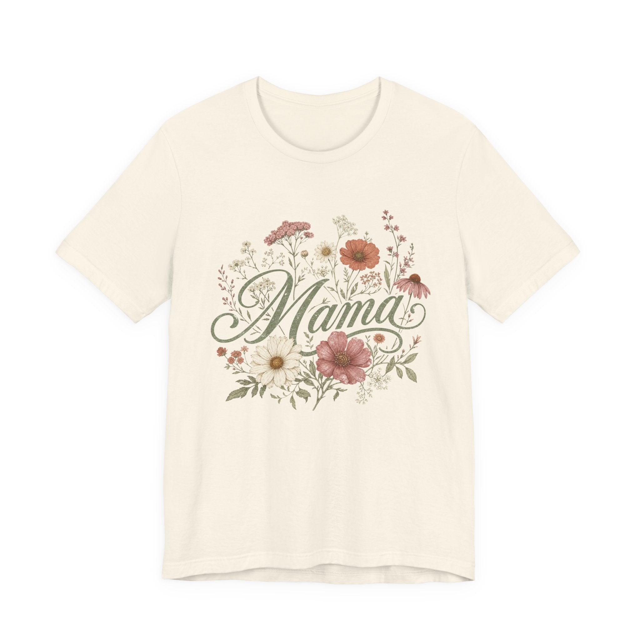 Vintage Floral Mama Shirt | Gift for Mom, Trendy Mom Shirt, Botanical Mom Top