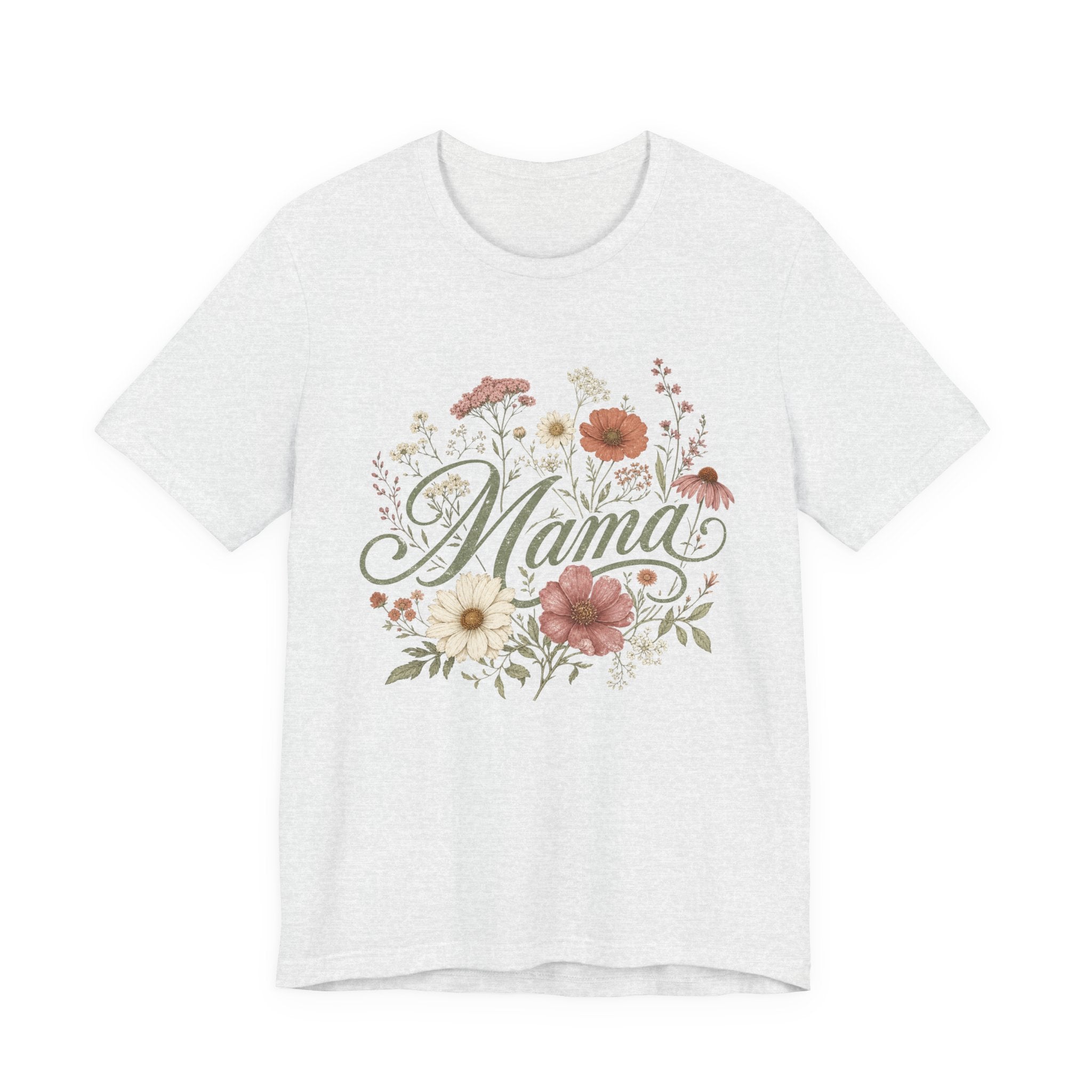 Vintage Floral Mama Shirt | Gift for Mom, Trendy Mom Shirt, Botanical Mom Top