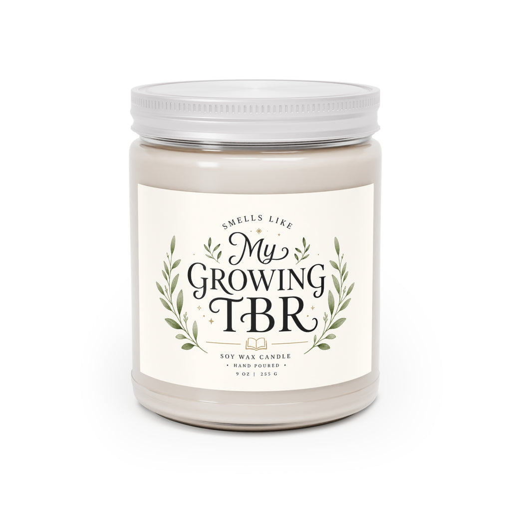 My Growing TBR Candle, 9oz Soy Jar | BookTok Gift